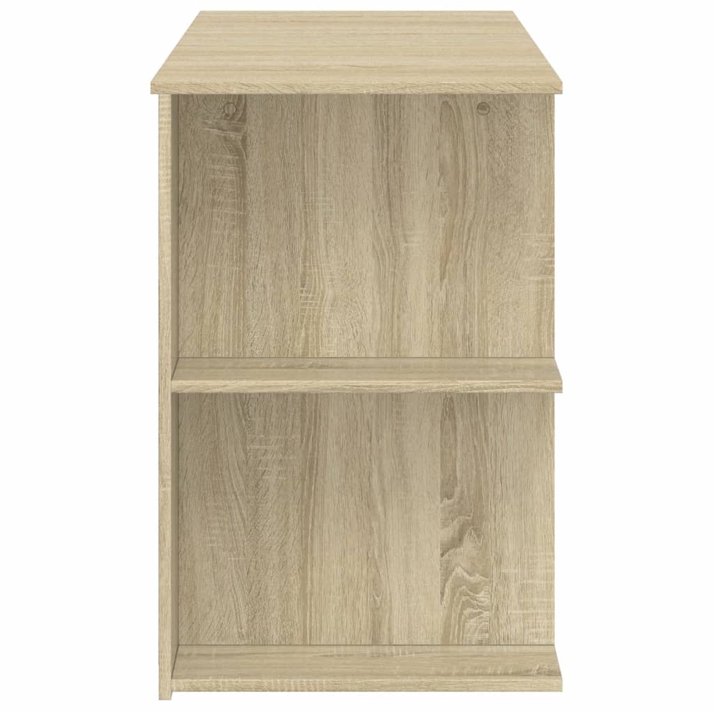 Skrivebord sonoma eik 140x50x75 cm konstruert tre