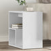 Sidebord 2 stk hvit 50x30x50 cm konstruert tre