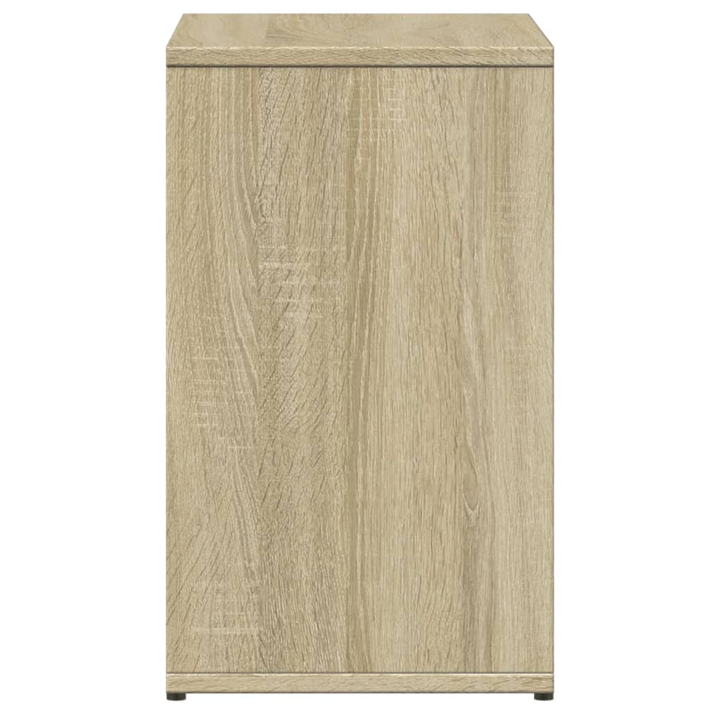 Sidebord 2 stk sonoma eik 50x30x50 cm sponplate