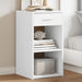 Nattbord 2 stk hvit 35x34x65 cm konstruert tre