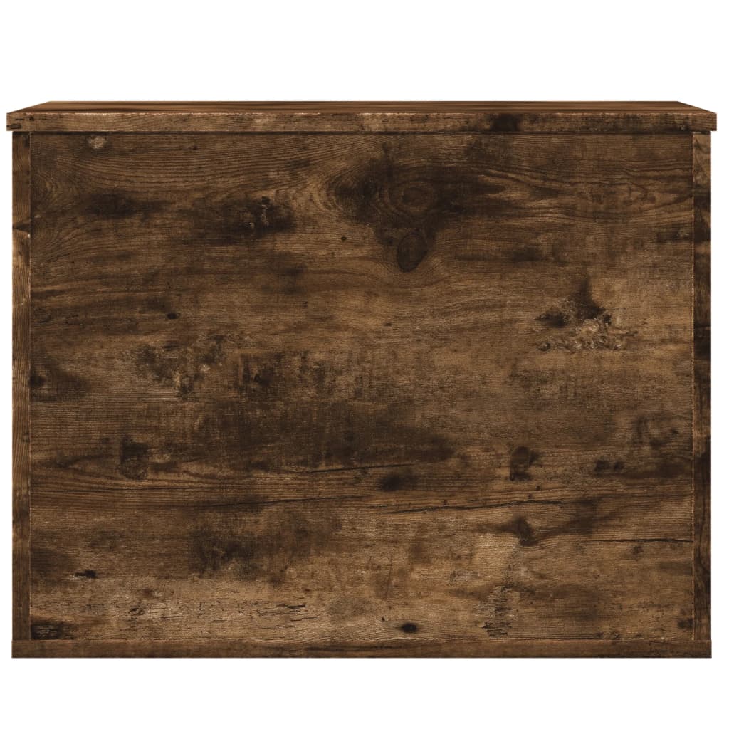 Oppbevaringsboks røkt eik 60x42x46 cm konstruert tre