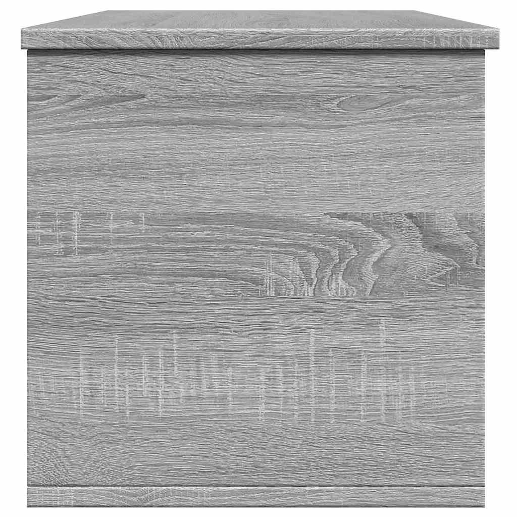 Oppbevaringsboks grå sonoma 102x35x35 cm konstruert tre