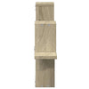 Vegghylle sonoma eik 104,5x10x43 cm konstruert tre