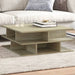 Salongbord sonoma eik 70x70x29 cm konstruert tre