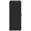 Arkivskap svart 60x32x77,5 cm konstruert tre