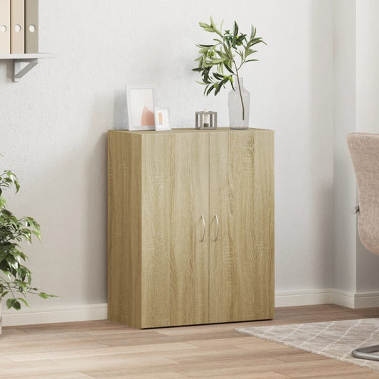 Arkivskap sonoma eik 60x32x77,5 cm konstruert tre
