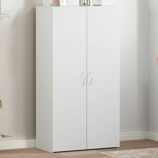 Arkivskap hvit 60x32x115 cm konstruert tre vidaXL