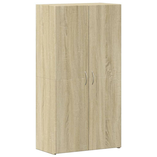 Arkivskap sonoma eik 60x32x115 cm konstruert tre vidaXL