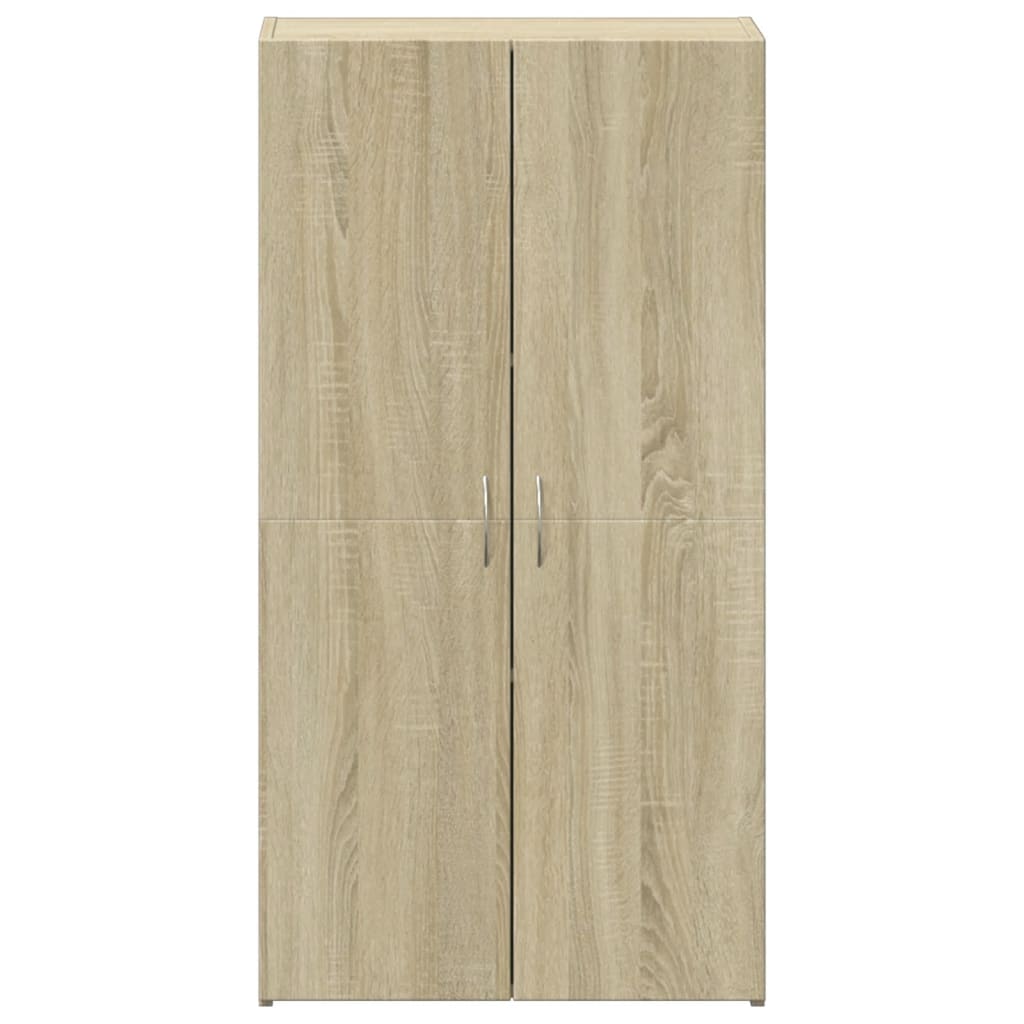 Arkivskap sonoma eik 60x32x115 cm konstruert tre