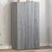 Skoskap grå sonoma 60x32x115 cm konstruert tre vidaXL
