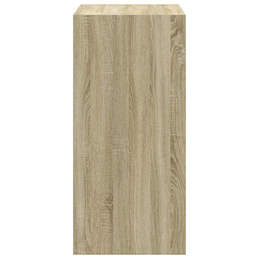 Garderobe sonoma eik 77x48x102 cm konstruert tre vidaXL