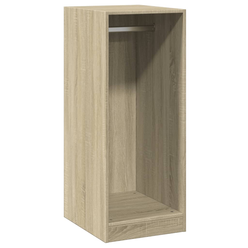 Garderobe sonoma eik 48x41x102 cm konstruert tre vidaXL