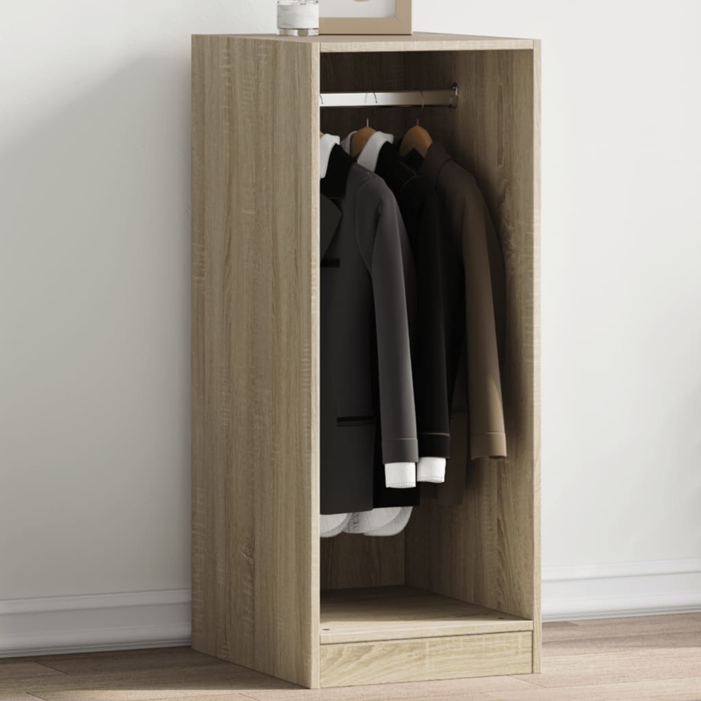 Garderobe sonoma eik 48x41x102 cm konstruert tre vidaXL