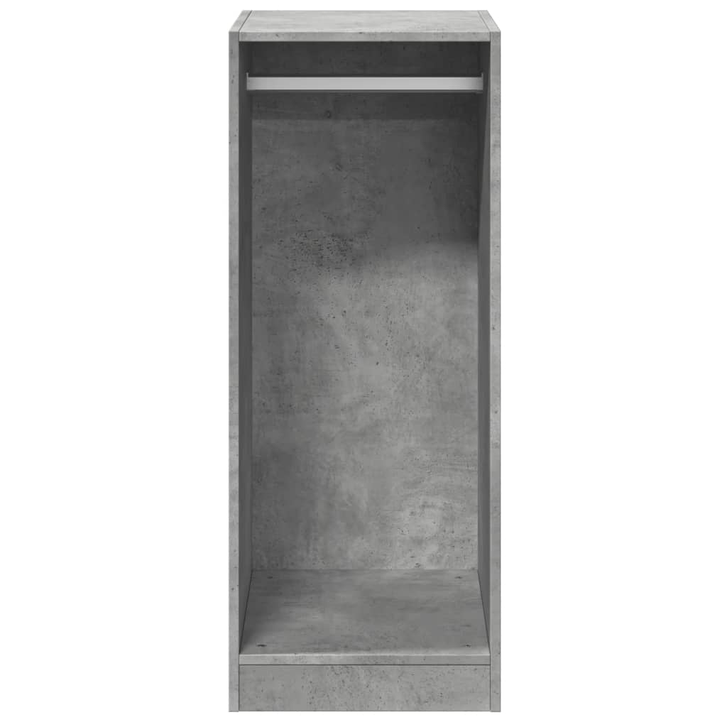 Garderobe betonggrå 48x41x102 cm konstruert tre vidaXL