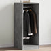 Garderobe betonggrå 48x41x102 cm konstruert tre vidaXL
