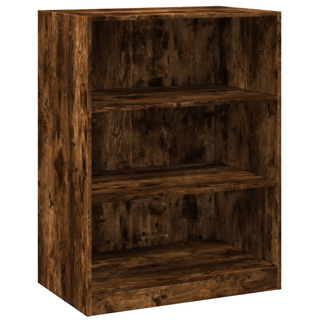 Garderobe røkt eik 77x48x102 cm konstruert tre