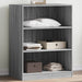 Garderobe grå sonoma 77x48x102 cm konstruert tre
