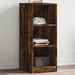 Garderobe røkt eik 48x41x102 cm konstruert tre