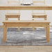 Spisebenk PANAMA 105x30x45 cm heltre furu
