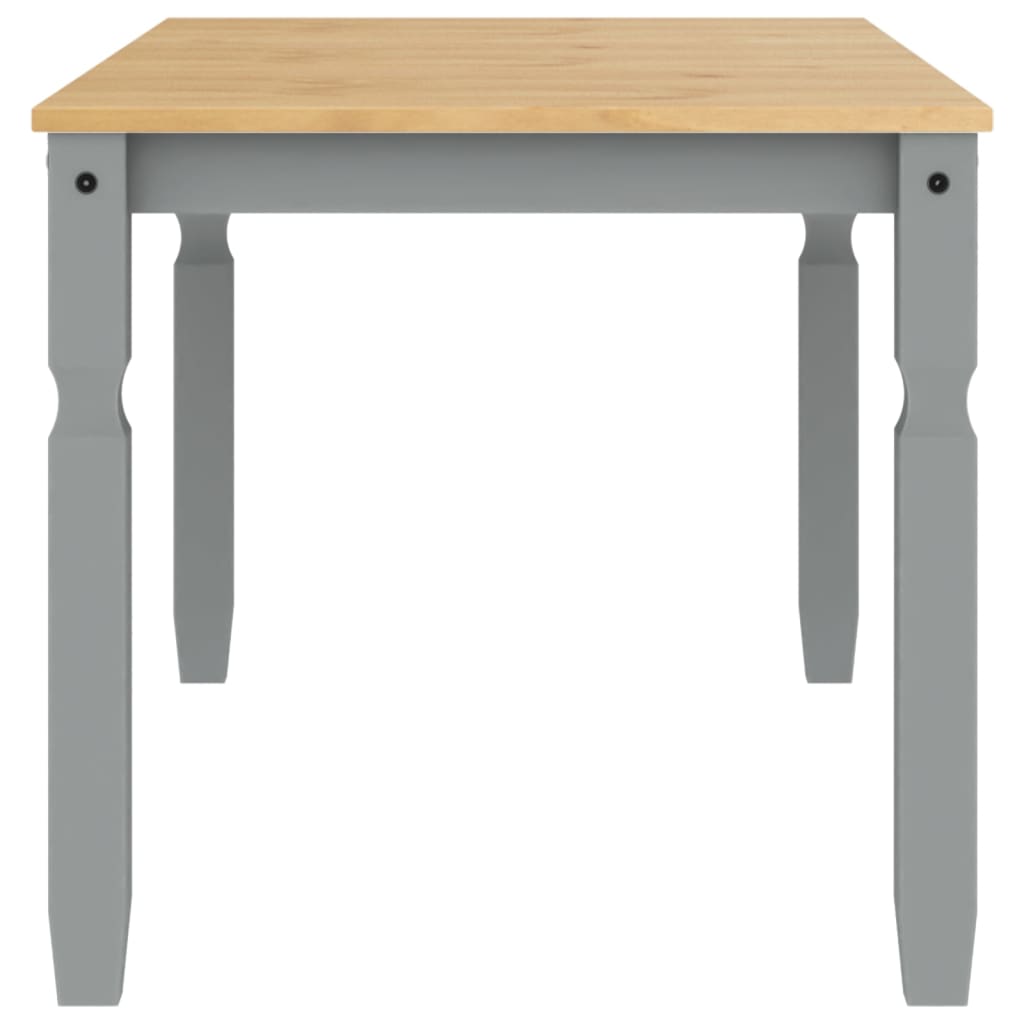 Spisebord Corona grå 160x80x75 cm heltre furu