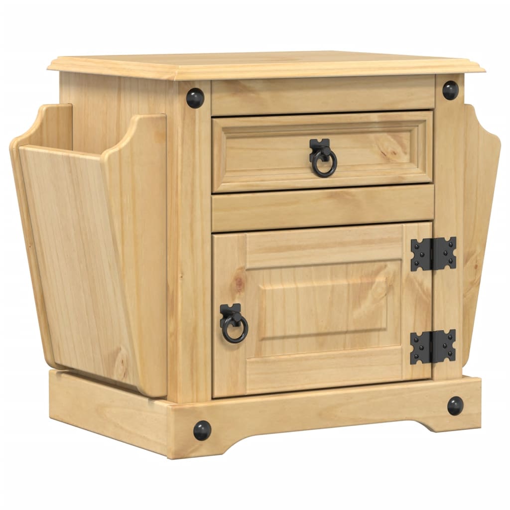 Nattbord Corona 45x35x47,5 cm heltre furu