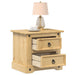 Nattbord Corona 53x39x47 cm heltre furu