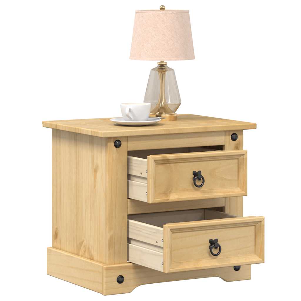 Nattbord Corona 53x39x47 cm heltre furu