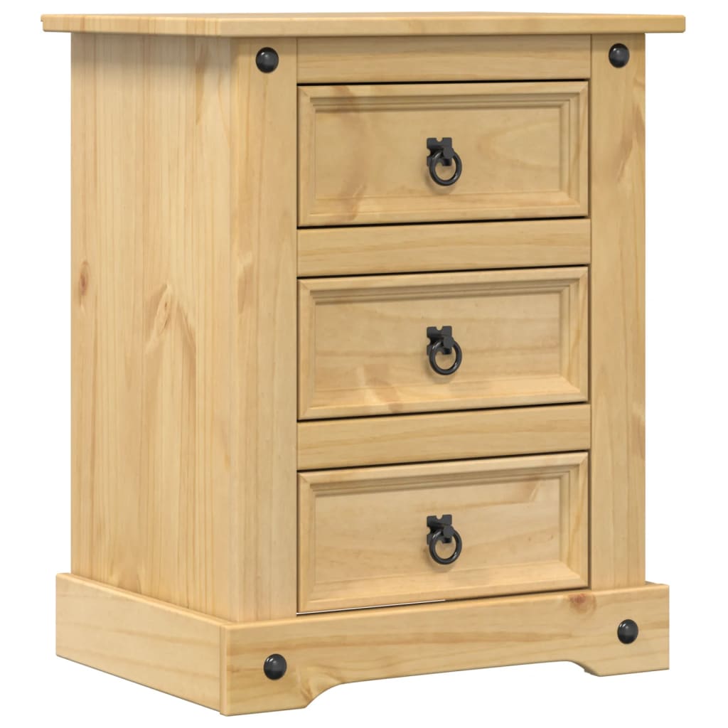 Nattbord Corona 53x39x66 cm heltre furu