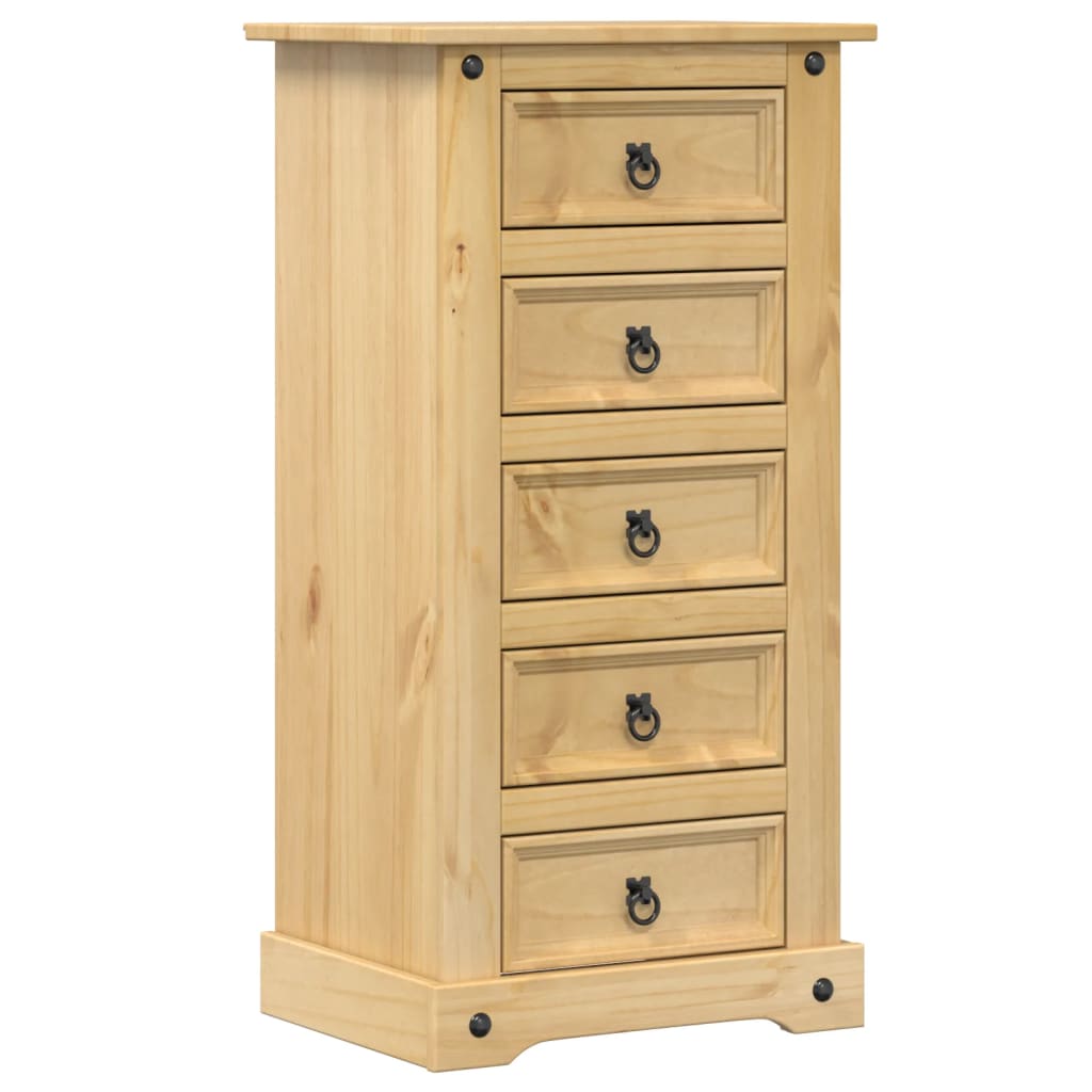 Nattbord Corona 53x39x103 cm heltre furu