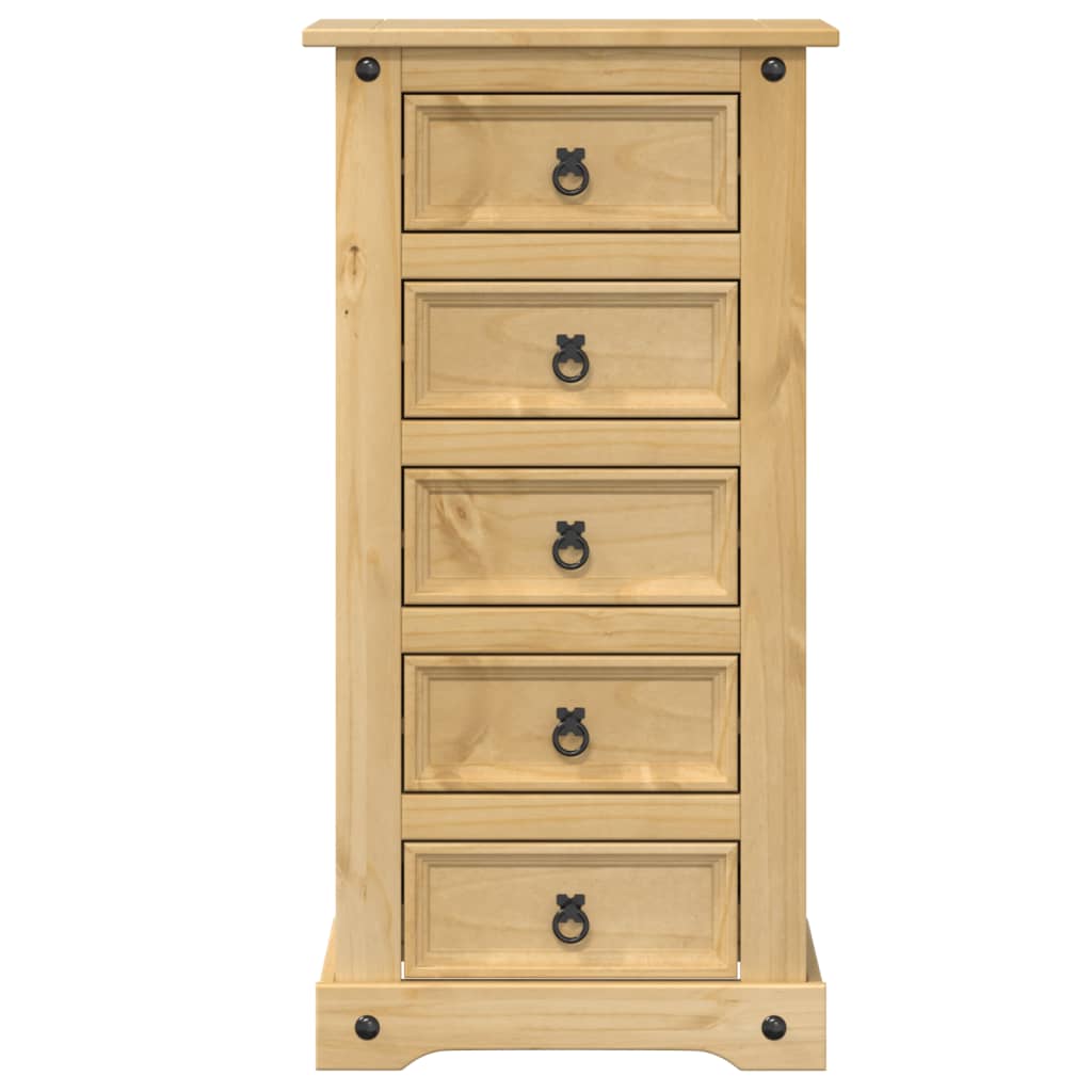 Nattbord Corona 53x39x103 cm heltre furu