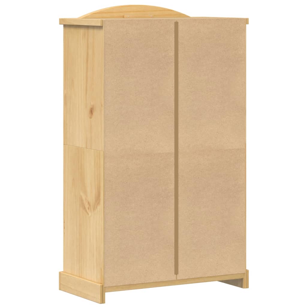 Garderobe «Corona» 101x52x170 cm heltre furu