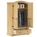 Garderobe «Corona» 101x52x170 cm heltre furu