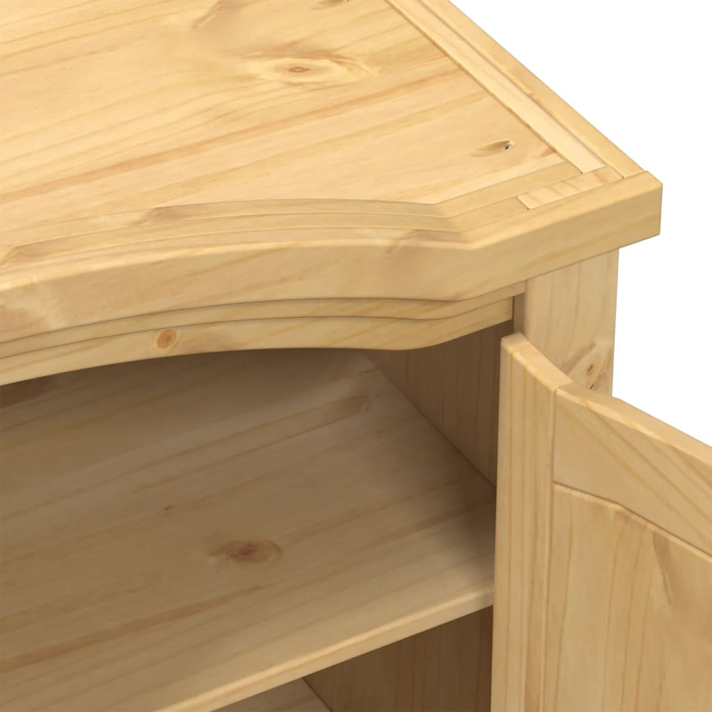 Garderobe Corona 151,5x52x170 cm heltre furu