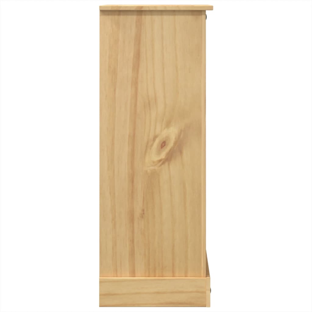 Kommode Corona 80x43x114 cm heltre furu