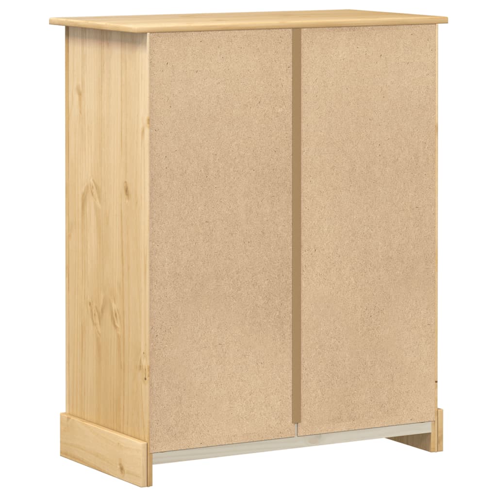 Kommode Corona 92x48x114 cm heltre furu