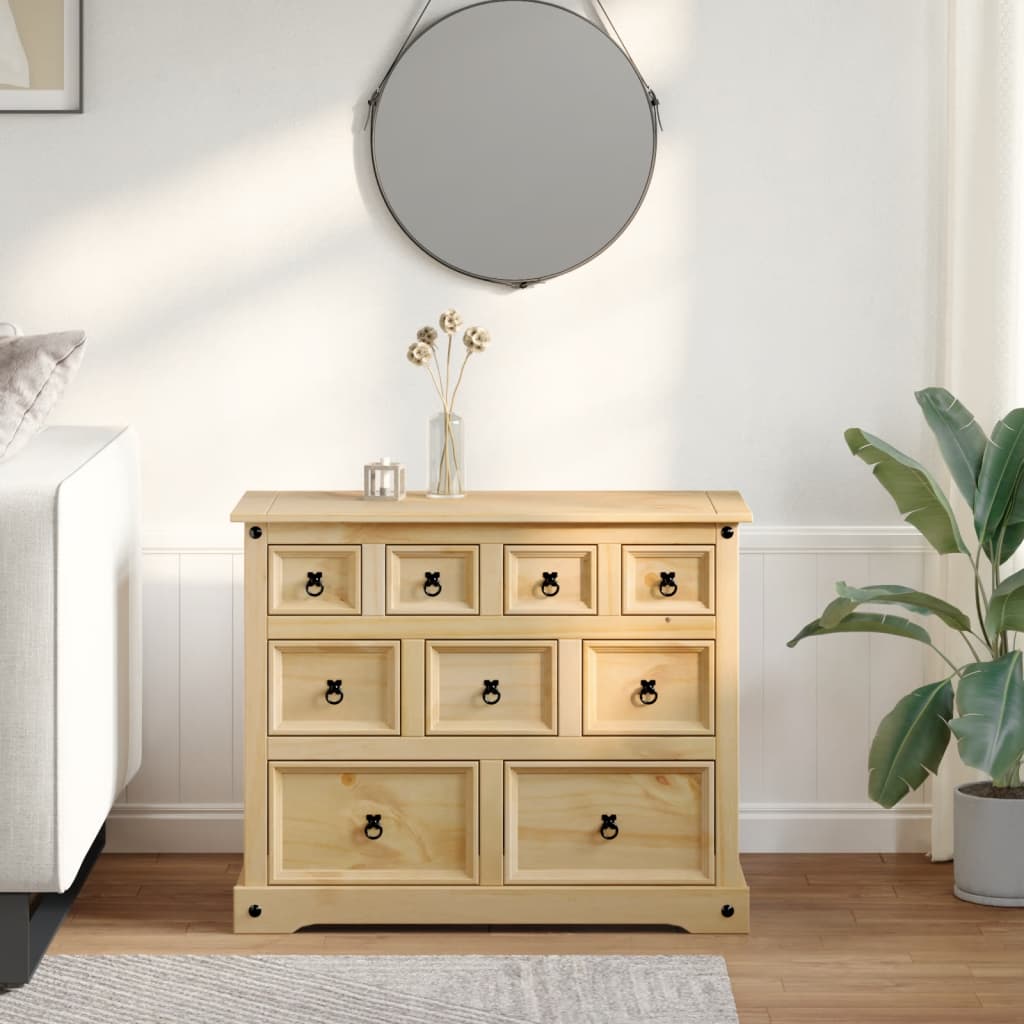Kommode Corona 101x45x82 cm heltre furu