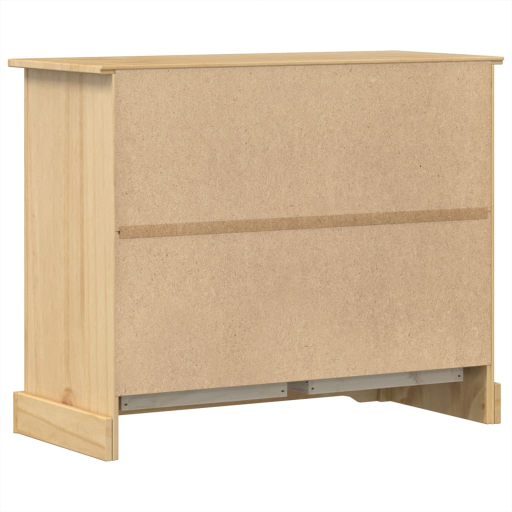Kommode Corona 101x45x82 cm heltre furu