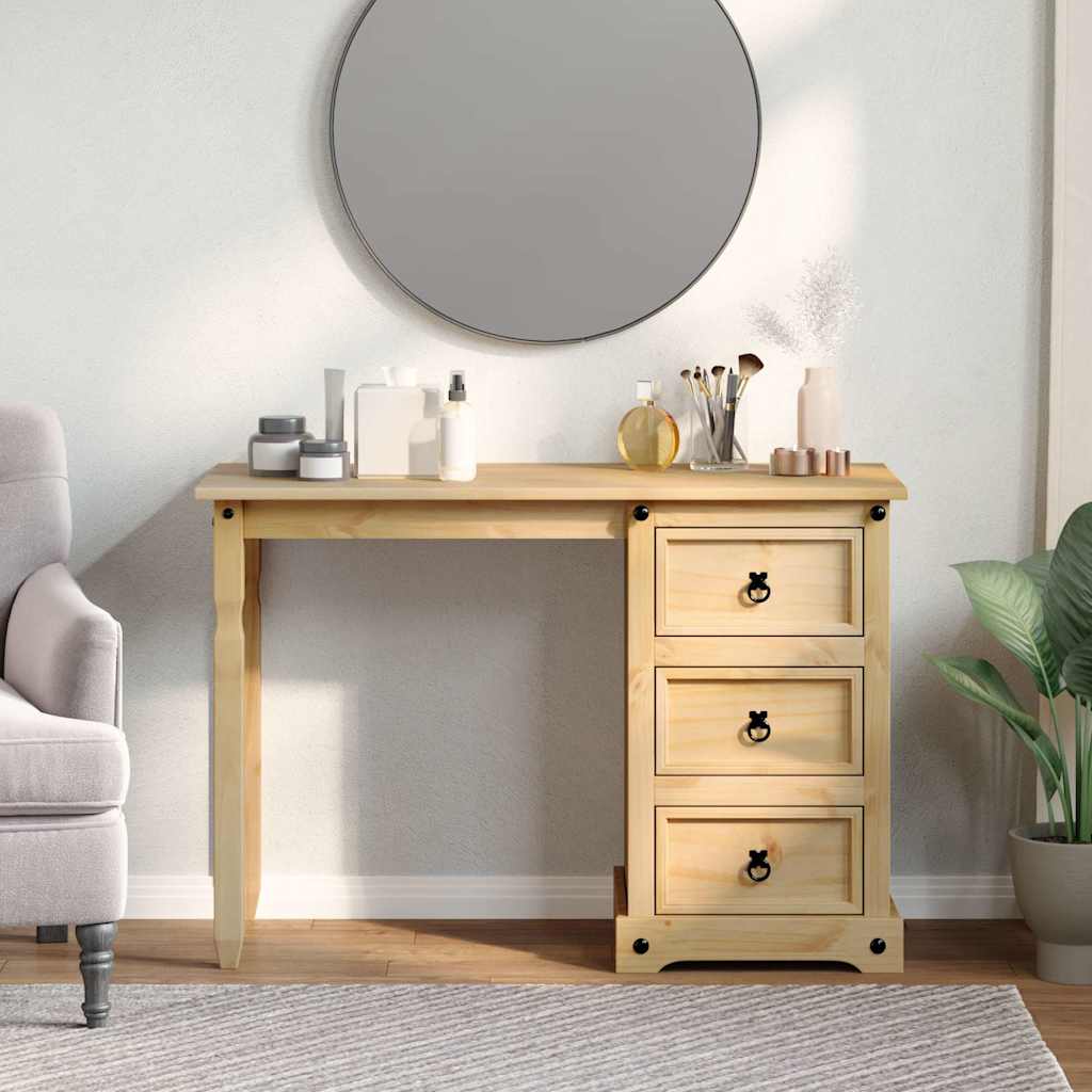 Sminkebord Corona 110x47x75 cm heltre furu