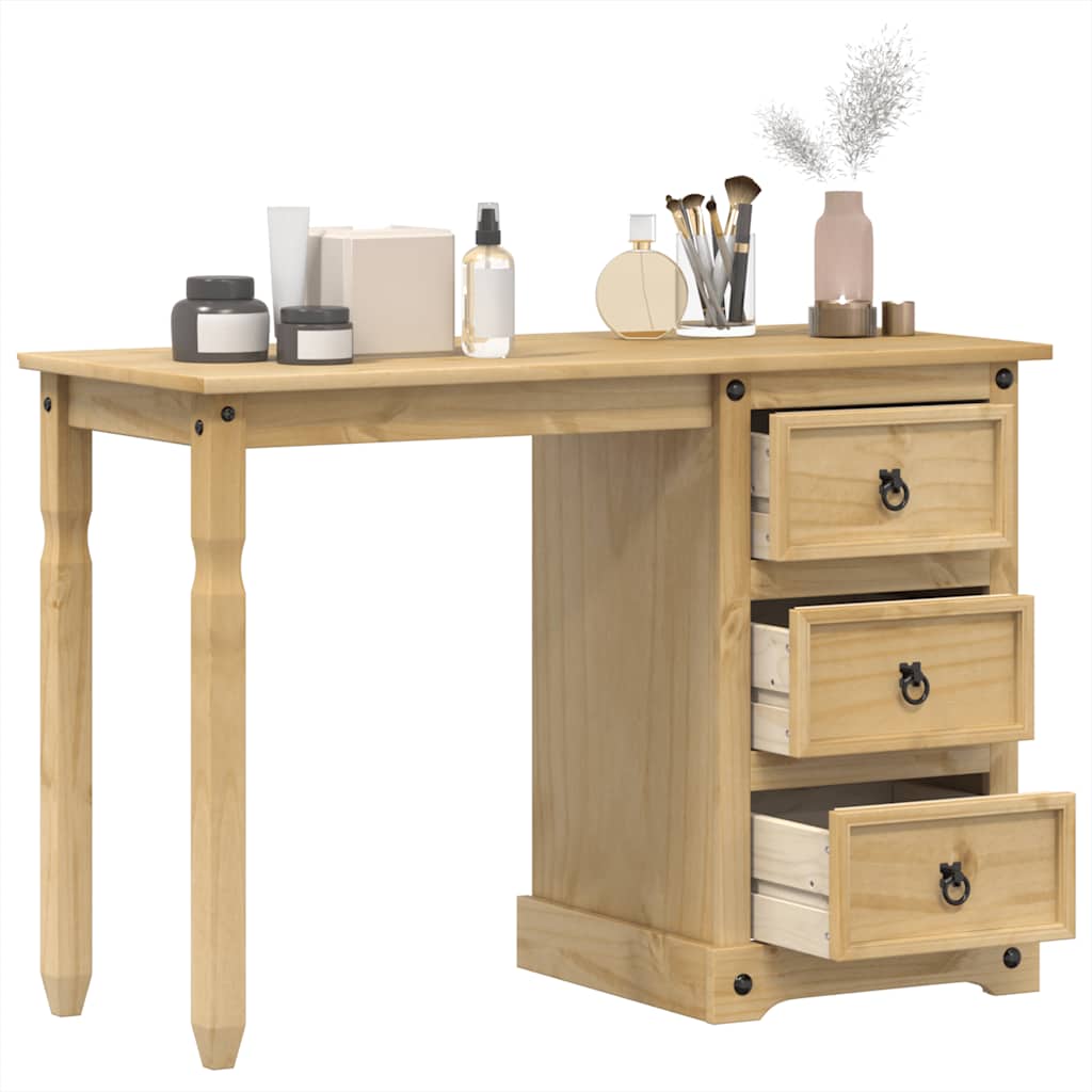 Sminkebord Corona 110x47x75 cm heltre furu