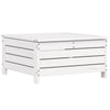Hagesofasett 6 deler hvit heltre furu