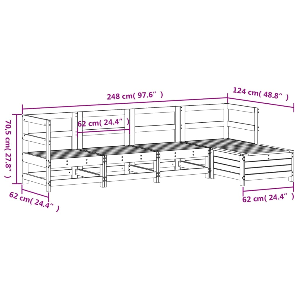 Hagesofagruppe 5 deler hvit heltre furu