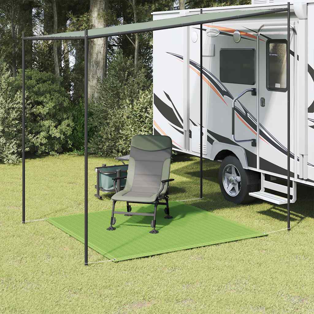 Teltteppe lysegrønn 250x250 cm HDPE