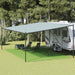 Teltteppe lysegrønn 400x800 cm HDPE vidaXL