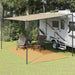 Teltteppe sand 200x400 cm HDPE vidaXL