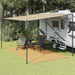 Teltteppe sand 250x400 cm HDPE vidaXL