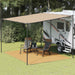 Teltteppe sand 300x400 cm HDPE vidaXL