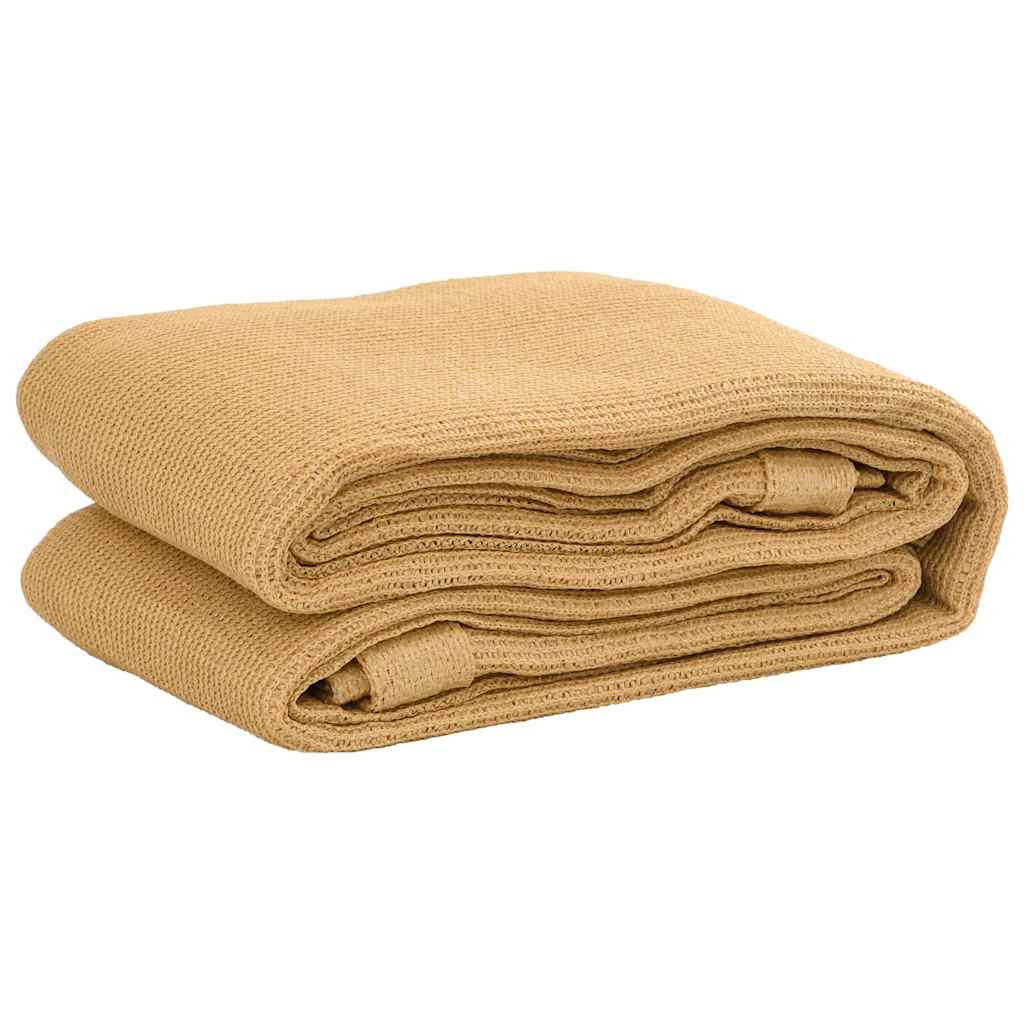 Teltteppe sand 400x500 cm HDPE