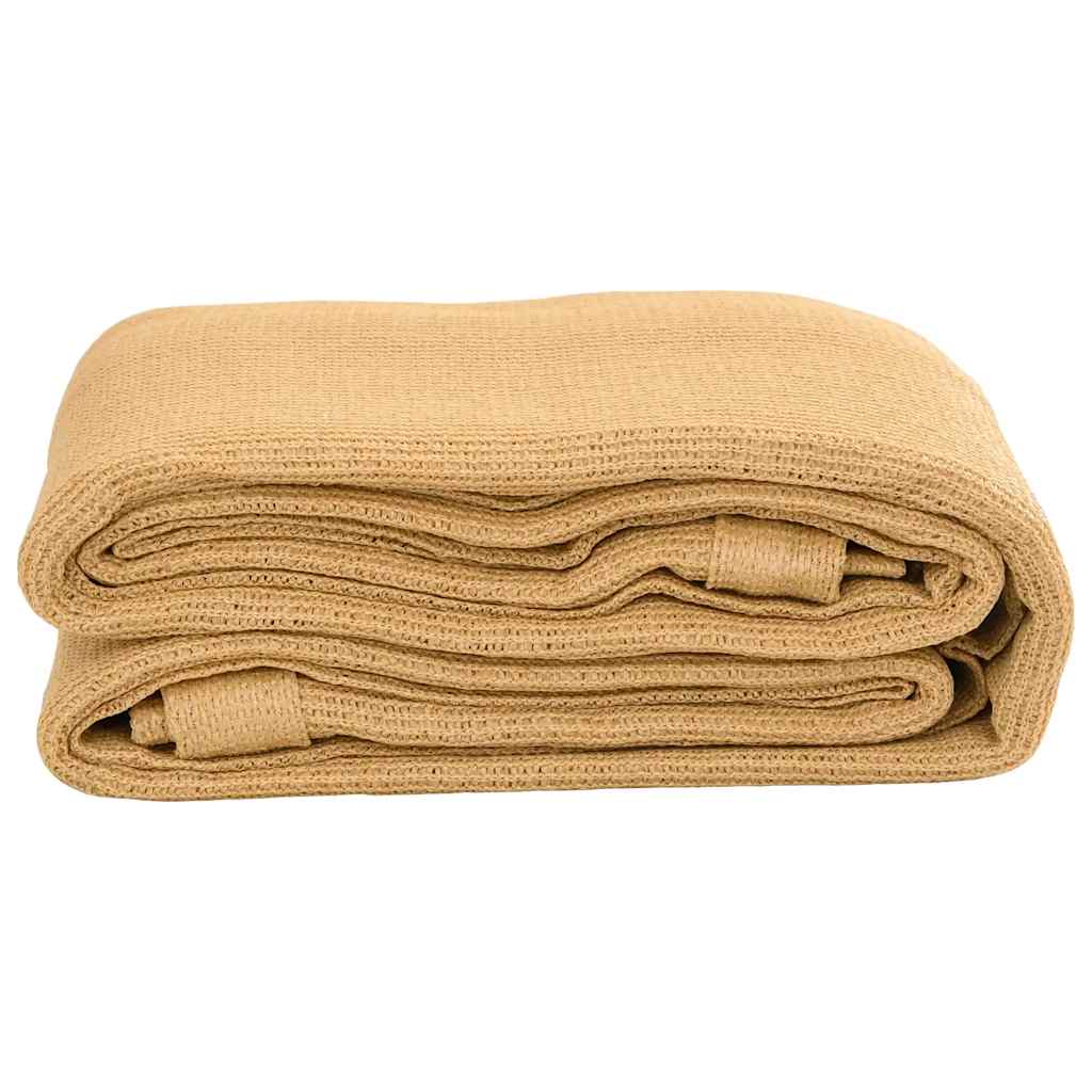 Teltteppe sand 400x500 cm HDPE