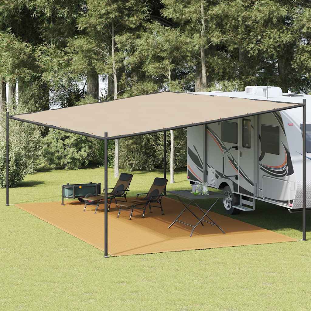 Teltteppe sand 400x600 cm HDPE