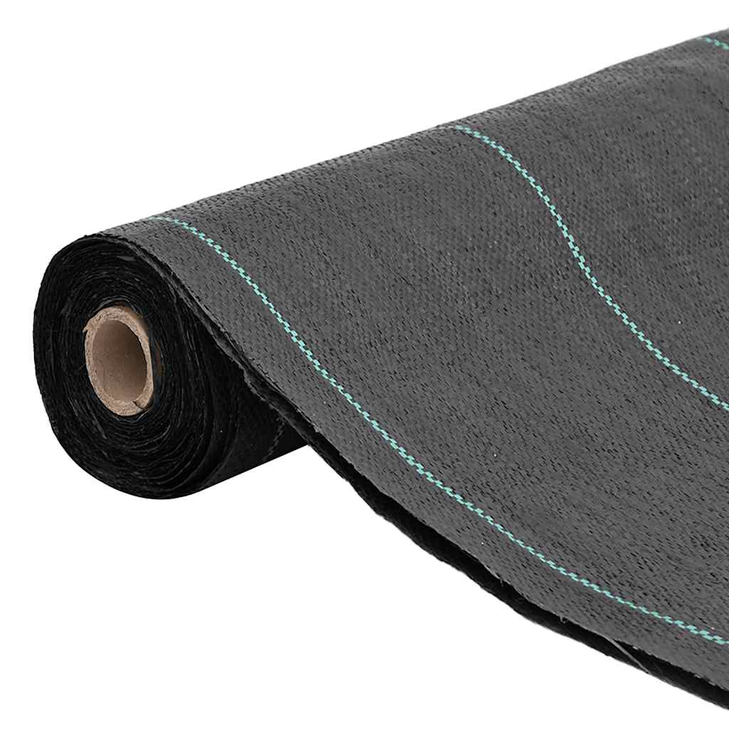 Kontrollmatte for ugress svart 1,5x25 m PP